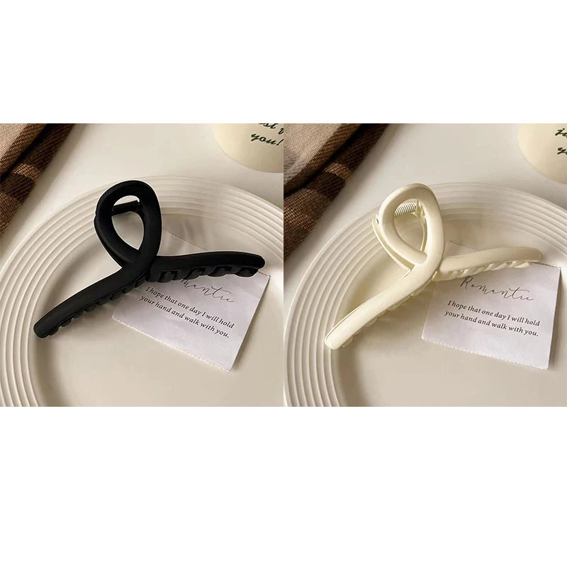 Hair Claw Clip Cross Matte Hairpin - OhSoCandi Hair