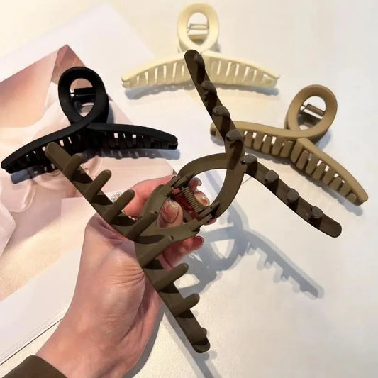 Hair Claw Clip Cross Matte Hairpin - OhSoCandi Hair