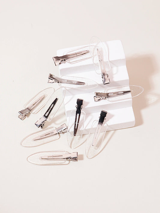 seamless transparent hair clips - OhSoCandi Hair