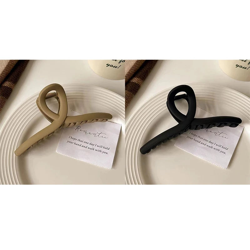Hair Claw Clip Cross Matte Hairpin - OhSoCandi Hair