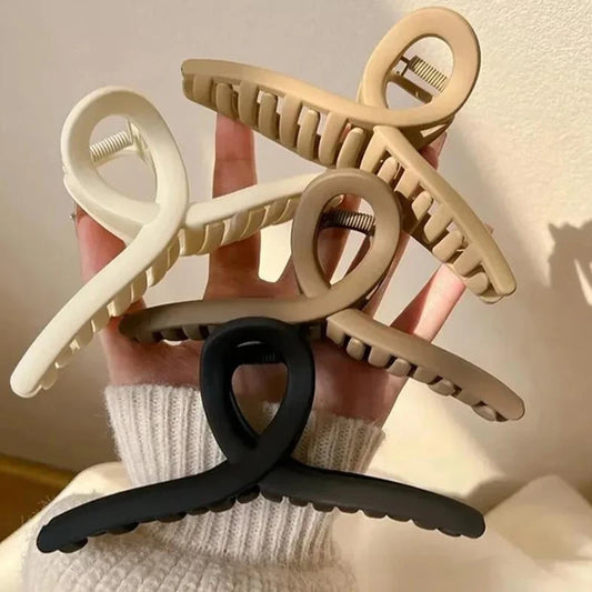 Hair Claw Clip Cross Matte Hairpin - OhSoCandi Hair
