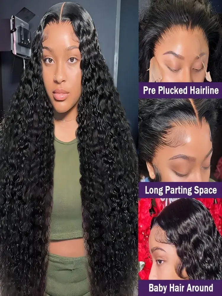 13x4 and 13x6 Deep Wave - OhSoCandi Hair